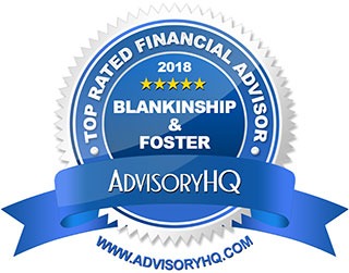 Blankinship & Foster AdvisoryHQ Award 2018 Logo