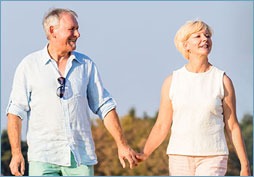 Retired couple