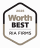 Awarded July, 2025 by Worth Magazine; Blankinship & Foster paid a licensing fee for use of the badge.